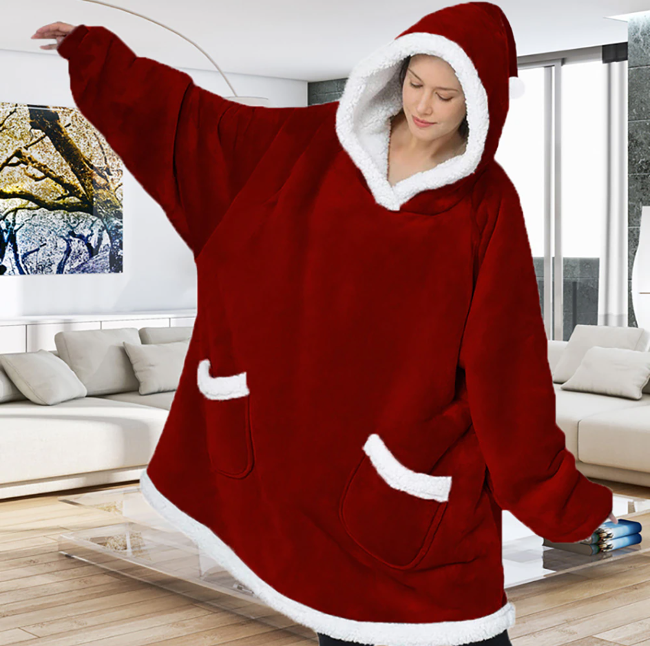 Ultra pohodlný plaidový svetr pro naprostou relaxaci