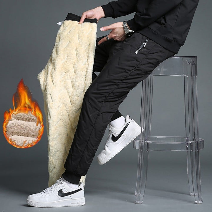 Unisex vinterbyxor i fleece 