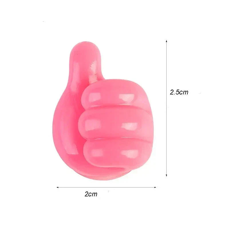 ThumbMate - Kreative Wandhaken aus selbstklebendem Silikon 